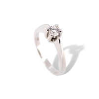 Anneau Donna Oro Femme in Or blanc Diamante TS2403.25